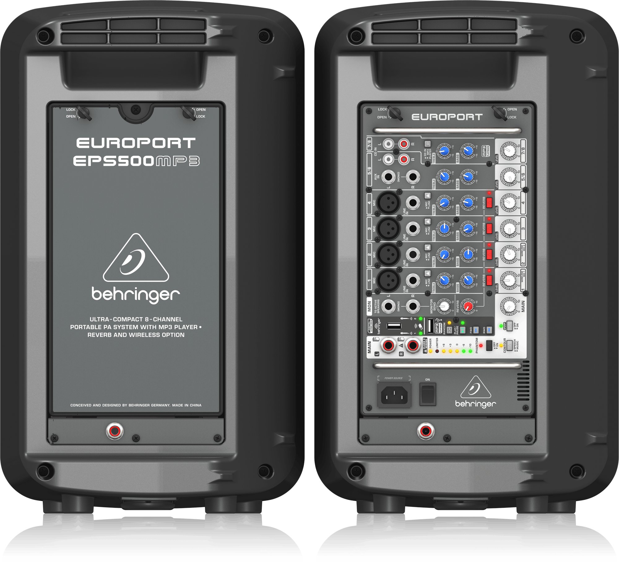 Behringer EPS500 Portable MP3 Player - Andertons Music Co.